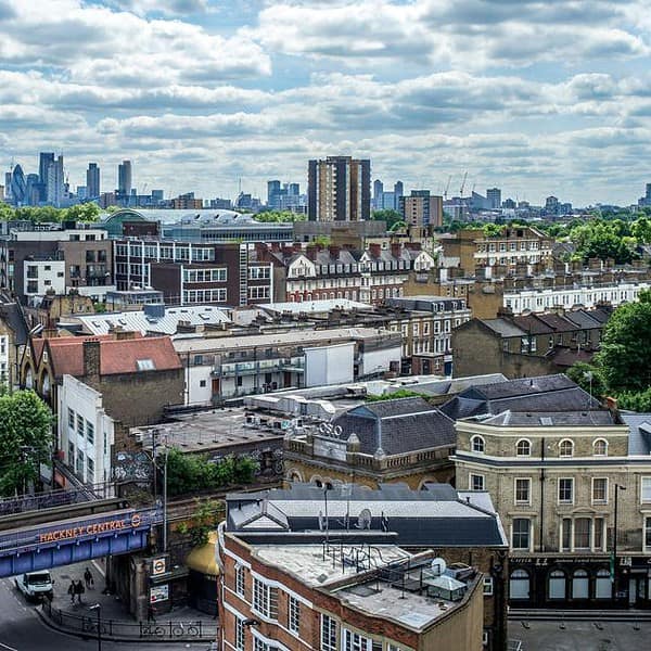 Hackney skyline