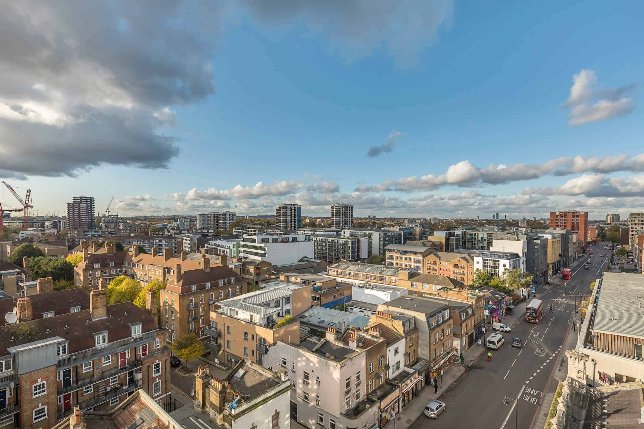 Dalston skyline
