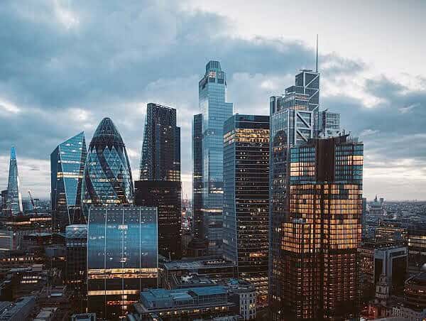 City of London skyline