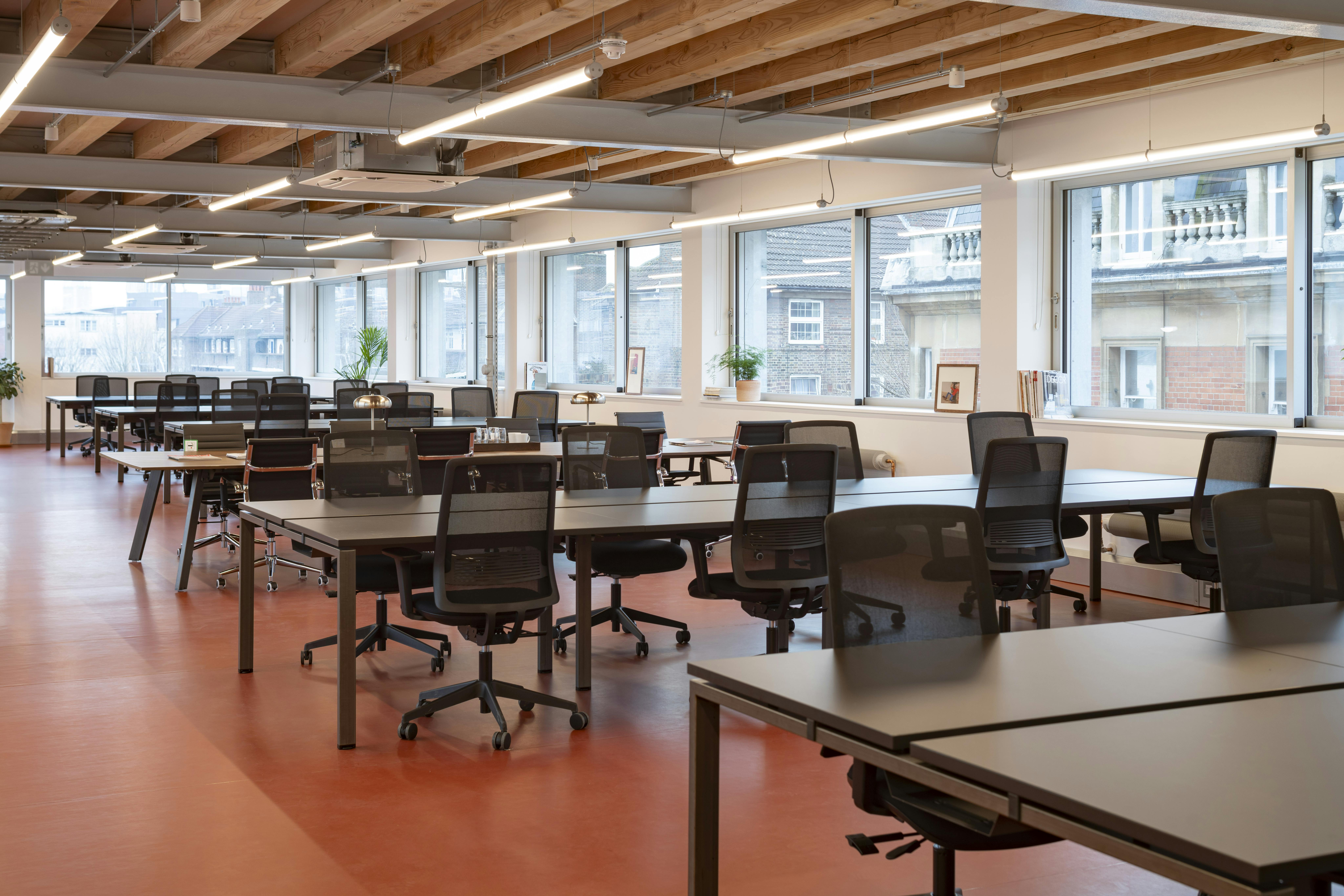 bethnal green office with desks