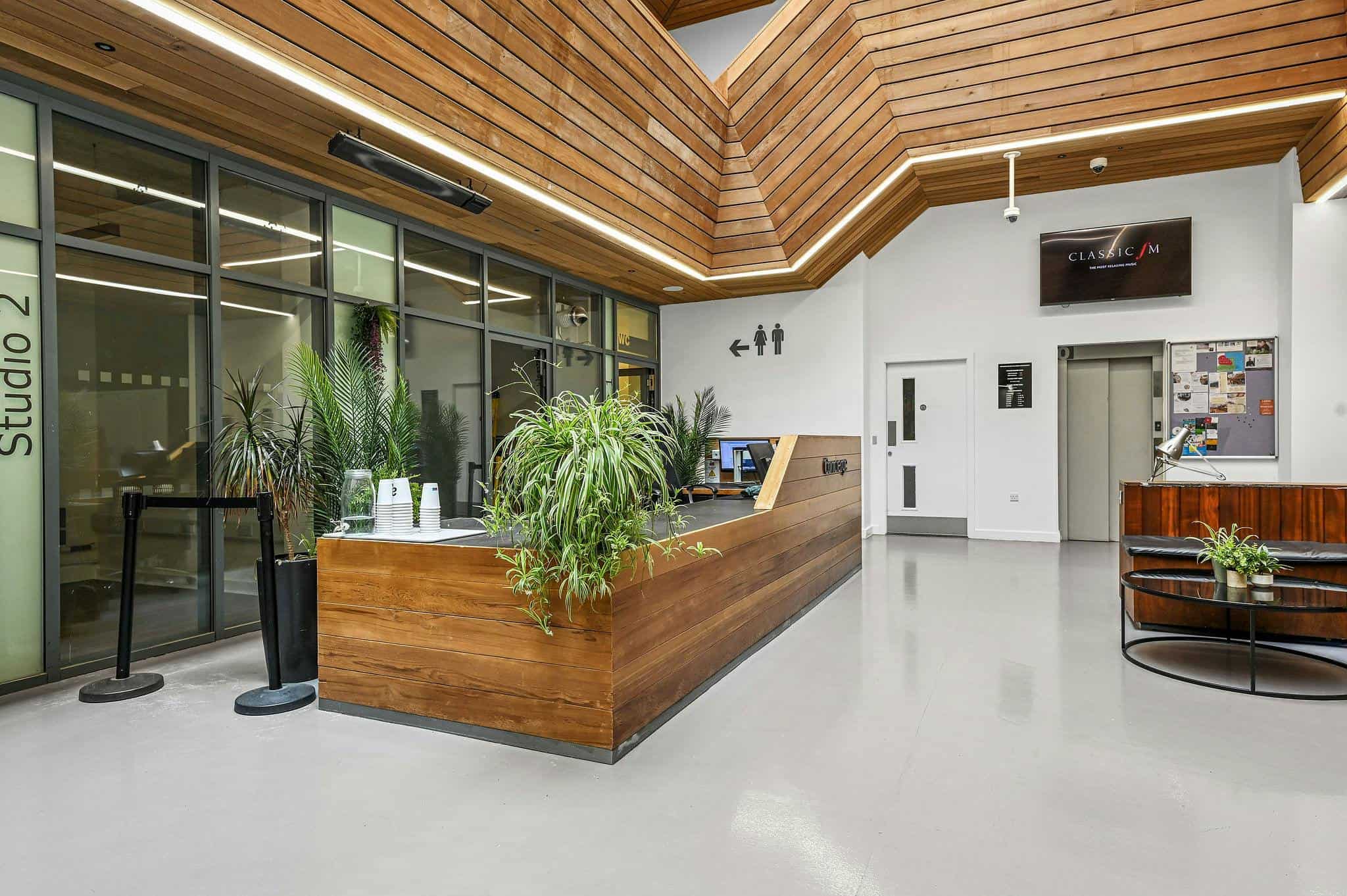 office reception desk