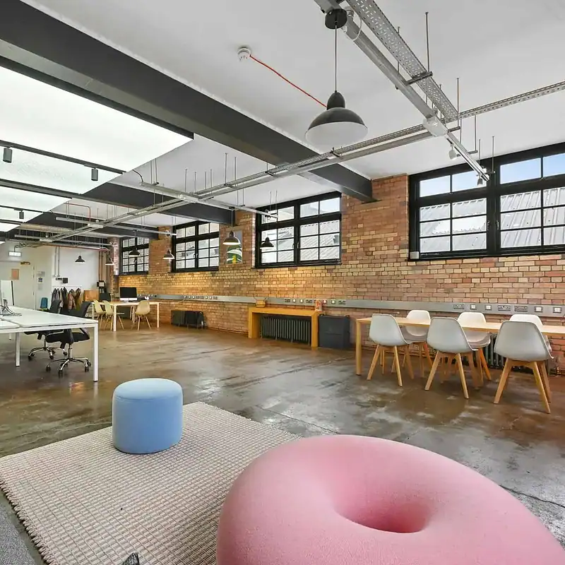 open plan office space